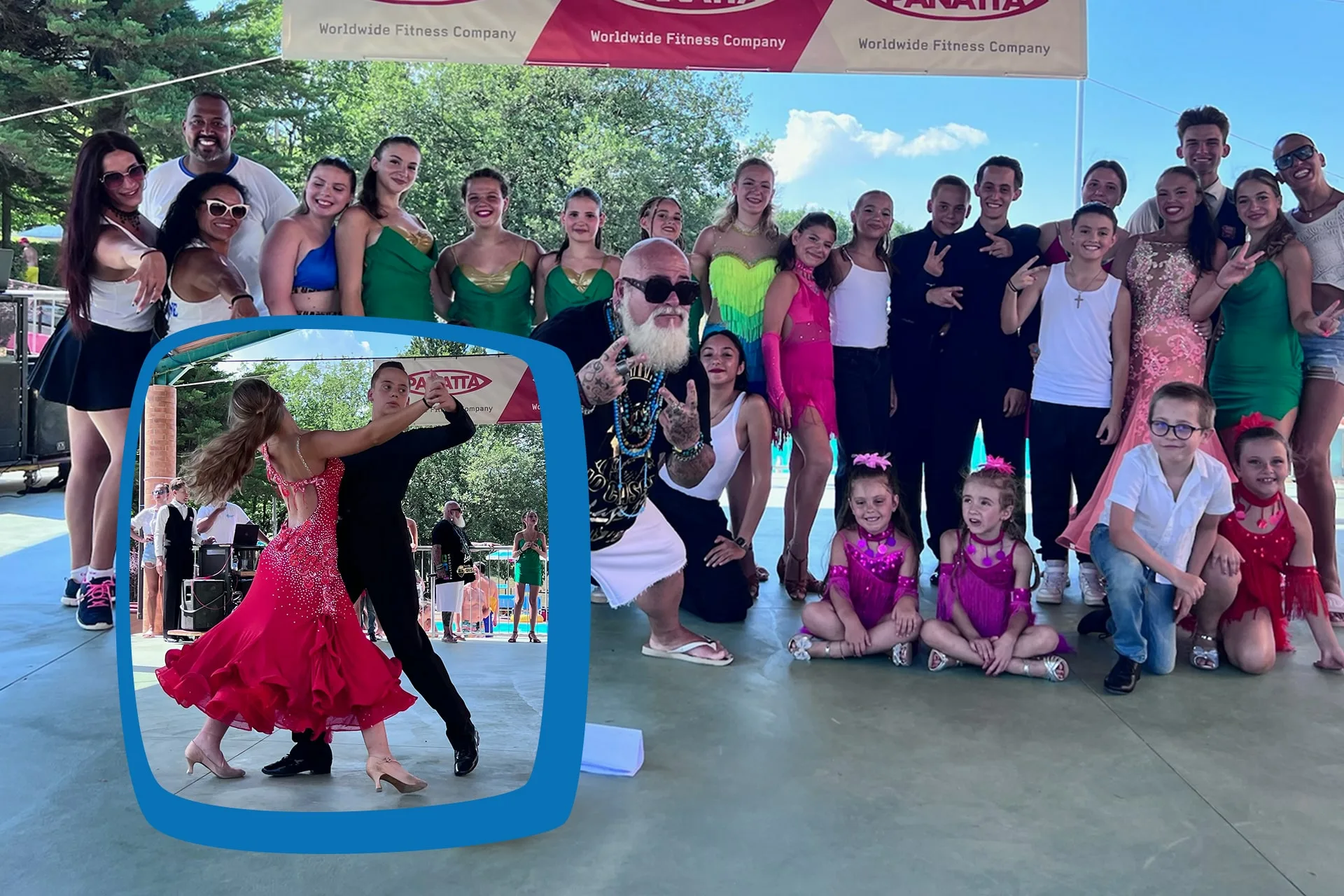 Esibizione di ballo con Team Academy