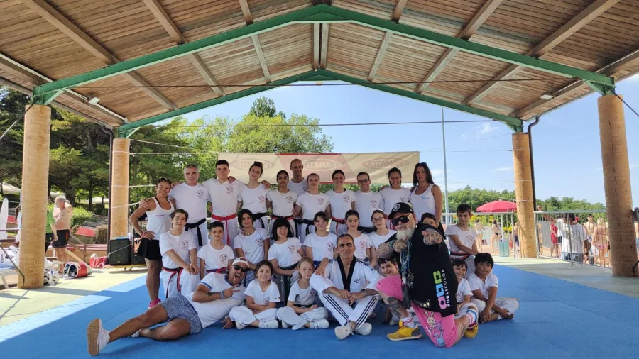 Esibizione di Taekwondoo con Fight Club Apiro